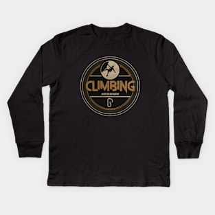 Climbing Session Kids Long Sleeve T-Shirt